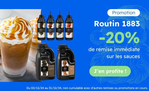 Promo sur les sauces Routin 1883